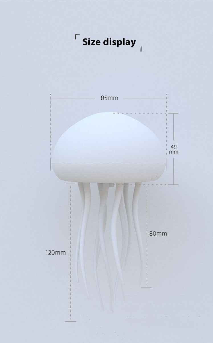 🌊 Jellyfish Mood Lamp – A Serene Glow for Your Modern Space ✨