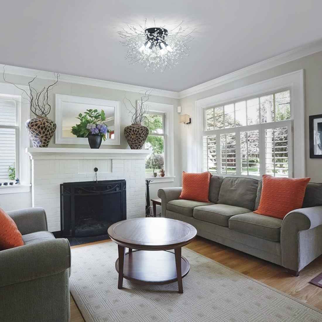 ✨ Crystal Pendant Ceiling Light – Elegance Meets Modern Design 💎