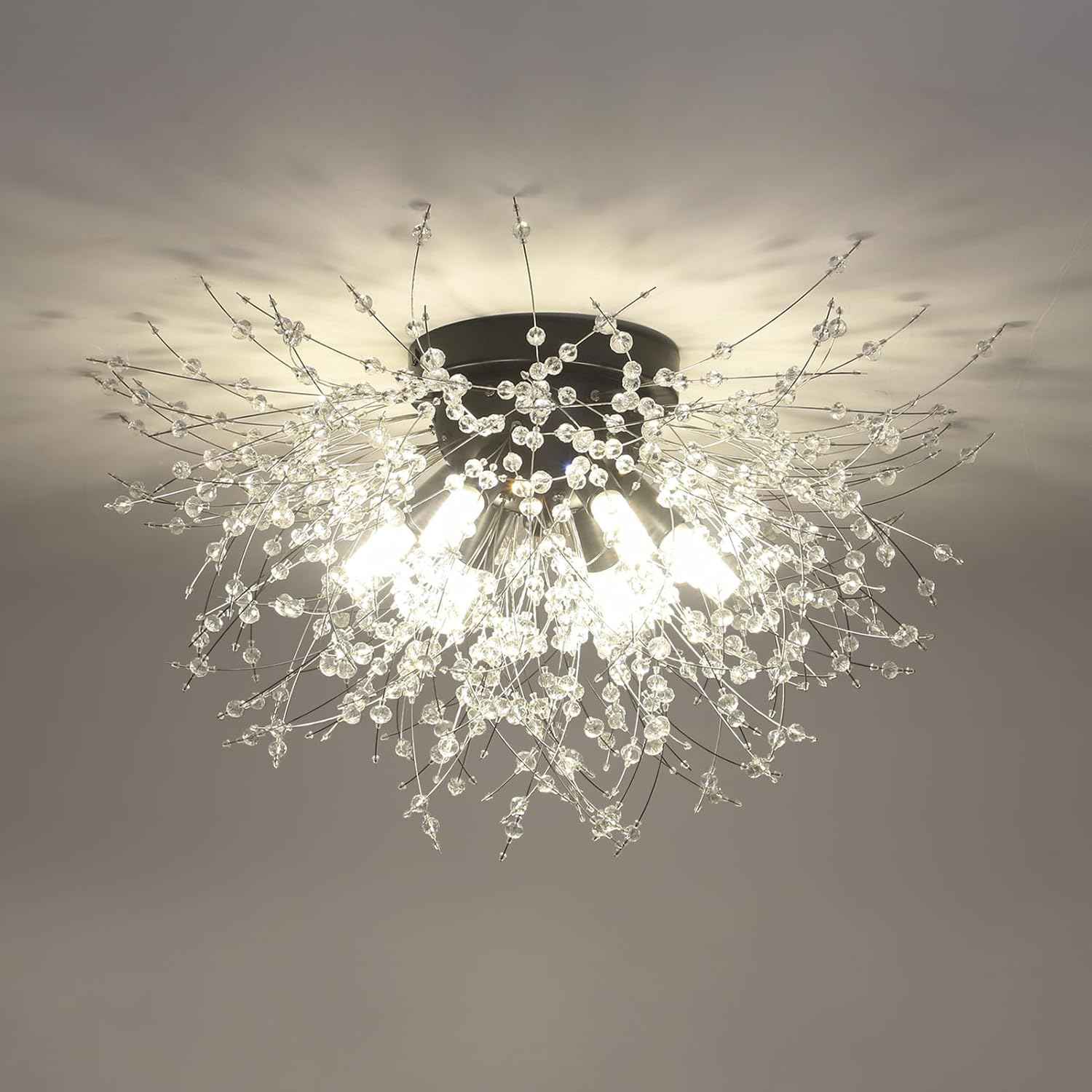 ✨ Crystal Pendant Ceiling Light – Elegance Meets Modern Design 💎