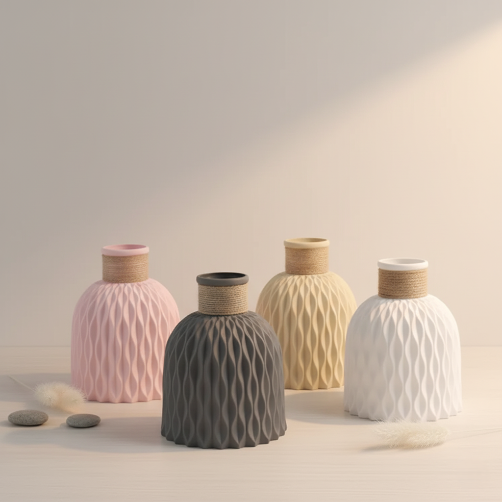 🌸Ripple Vase – Modern Elegance for Every Space✨